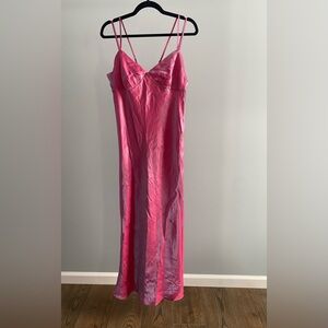 Wild fable pink maxi slip dress